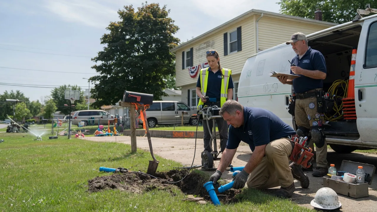 Slab Leak Repair in Thompson, OH near me